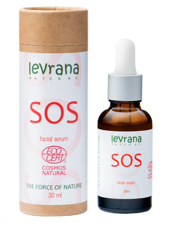 Сыворотка для лица LEVRANA SOS противовоспалительная для пробл. кожи с акне EC (30мл)