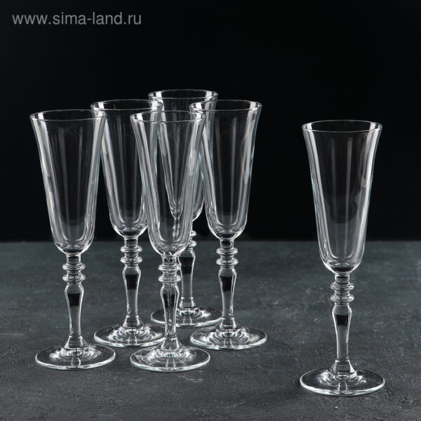 Набор бокалов для шампанского Vintage, 190 мл, 6 шт 1351750